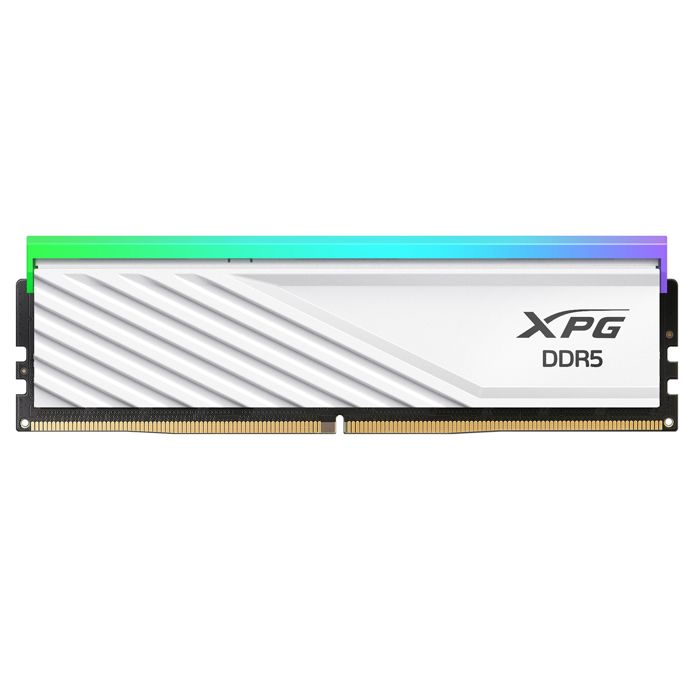 Kit Barrettes mémoire 32Go (2x16Go) DIMM DDR5 Adata XPG Lancer Blade RGB PC5-48000 (6000 MHz) (Blanc)