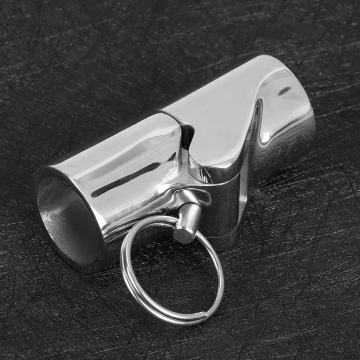 Connecteur Pivotant En Acier Inoxydable 316 Pour Tube De Yacht - 20 Mm - Pliable à 180°, Finition Polie - Pour Aménagement Nautique - 7