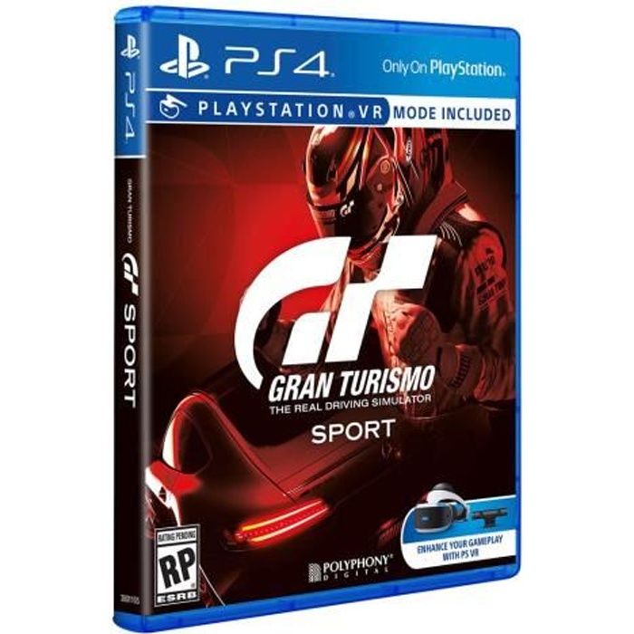 Jeu PlayStation 4 - Gran Turismo Sport Jeu PS4-Vr