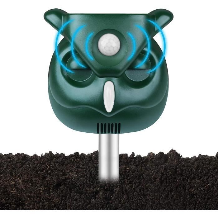 Répulsif Chat Ultrason Solaire Repulsif Chat Exterieur Sensibilite Et Frequence Reglable Ultrason Chat Pour Repousser Animaux Nuisibles Protecteur 92342976