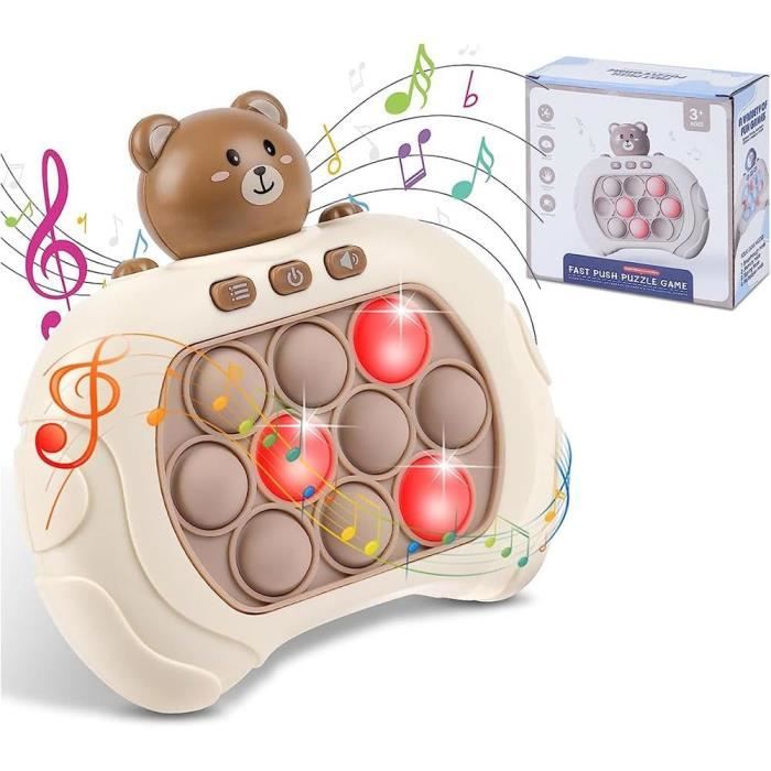 Console de Jeu Quick Push Bubbles Game,Jouet Fidget électronique