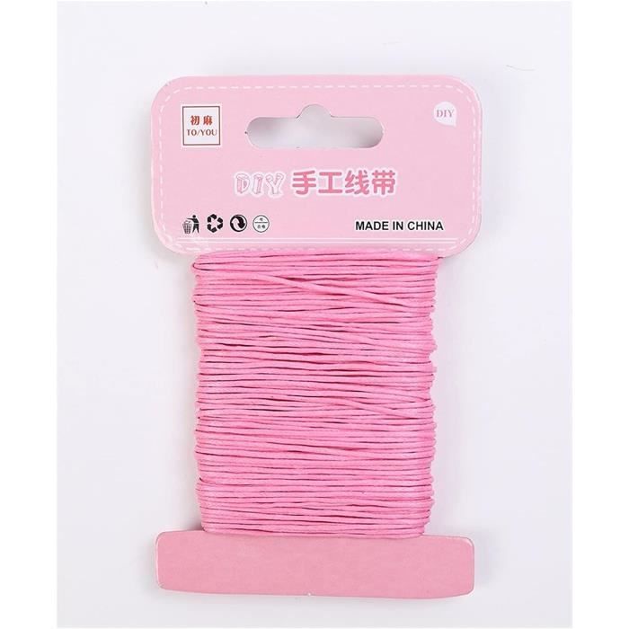 Corde Pas Cher 20M² De 1 Mm De Large Couleur Naturel Artisanat Corde De ...