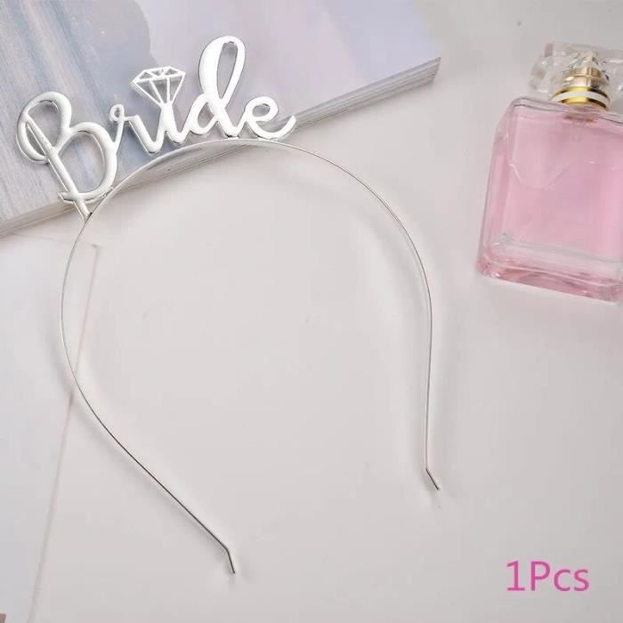 Set Accessoires Pénis Pour Enterrement Vie De Jeune Fille - Bouquet 25 Cm Et 4 Bandeaux, Silicone Et Mousse, Rose