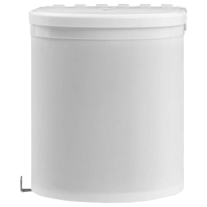 Poubelle intégrée de cuisine 12 litres acier inoxydable 02_0006040 | Leroy Merlin