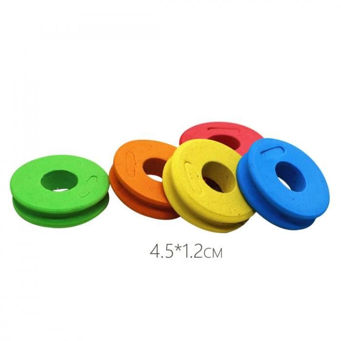 20x Pêche Kit De Ligne De Pêche Mousse Board Enroulement Bobine Pêche Bobines avec pins