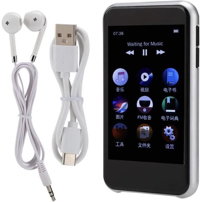 Lecteur MP3 Android 9.0 – Écran 5,5 Pouces, Bluetooth, WiFi, 80 Go – Avec Caméra 13+5 MP, Spotify, YouTube, Kindle