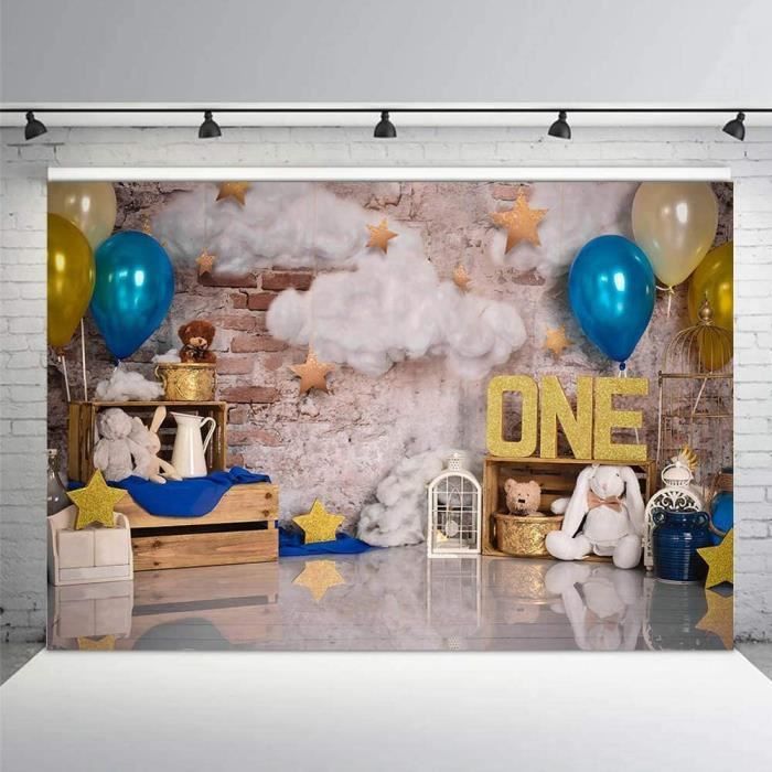 Toile De Fond Photo 2,2x1,5m Pour Anniversaire, Prénatale Et Studio - Décoration Fête