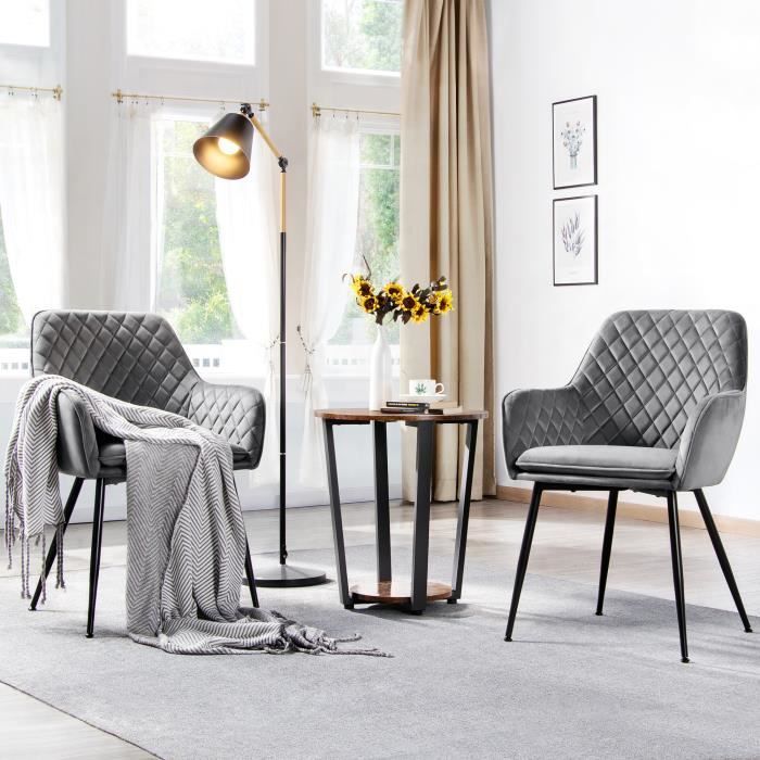 Lot De 4 Chaises Visiteur Bureau - Similicuir Rembourré, Accoudoirs, Cadre Métal, Capacité 135 Kg - Marron - 10