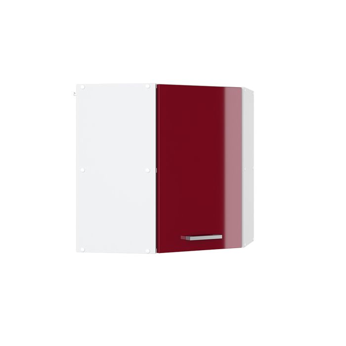 Elément haut de cuisine R-Line 57cm Rouge brillant/Blanc Vicco 30490
