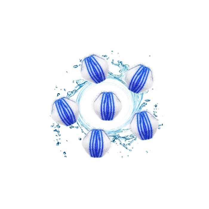 TH Boule De Lavage Boule De Lessive Boule à Linge Anti-Poil Naturelle