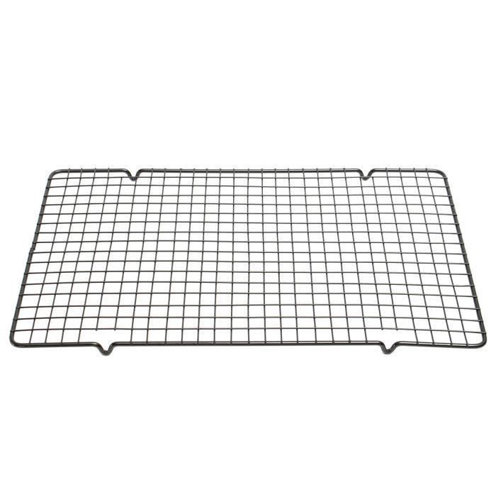 Grille De Sechage Claie Refroidissement Gateau Biscuits 40x25cm Cuisson Pas Collant Metal Ustensiles Patisserie Cdiscount Maison