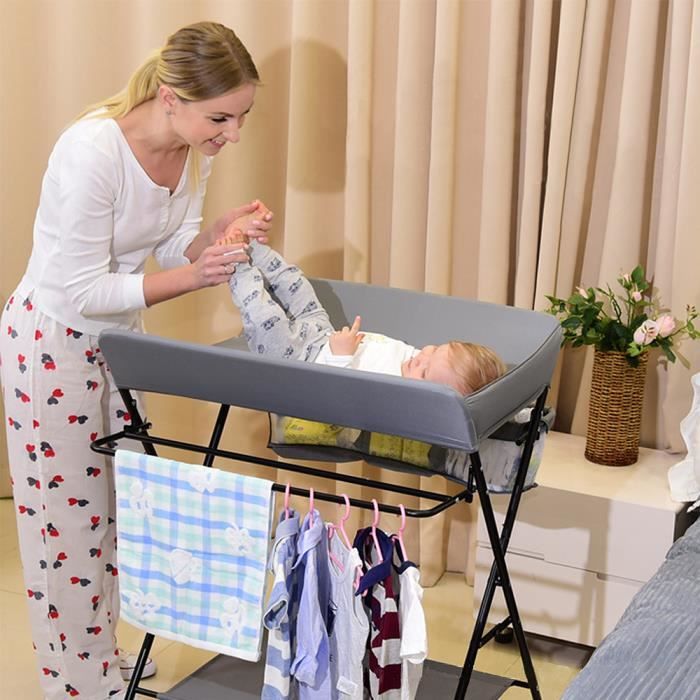 Gris Table A Langer Bebe Pliante Avec Panier Cdiscount Puericulture Eveil Bebe Gris Table A Langer Bebe Pliante Avec Panier Cdiscount Puericulture Eveil Bebe