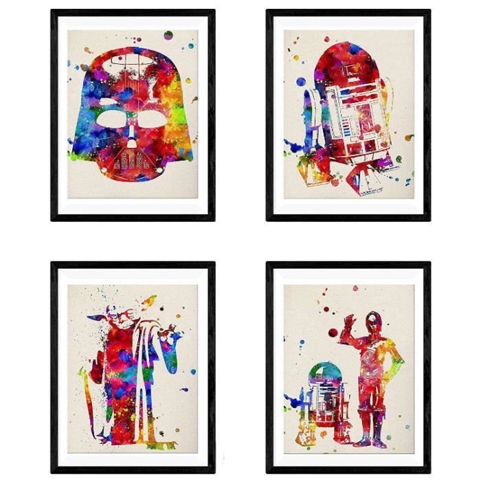 Poster Star Wars Darth Vader - 53x158 Cm, Impression Brillante 150g, Décoration Murale Officielle - 6