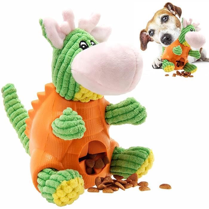 Jouet Chien En Peluche – Forme Maïs Avec Cigogne – Solide, Indestructible – Pour Grands Et Petits Chiens