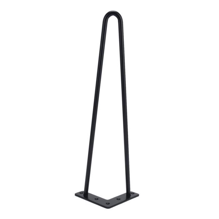 VGE Lot De 4 Pieds De Table Support De Table Set 16inch Hairpin Legs