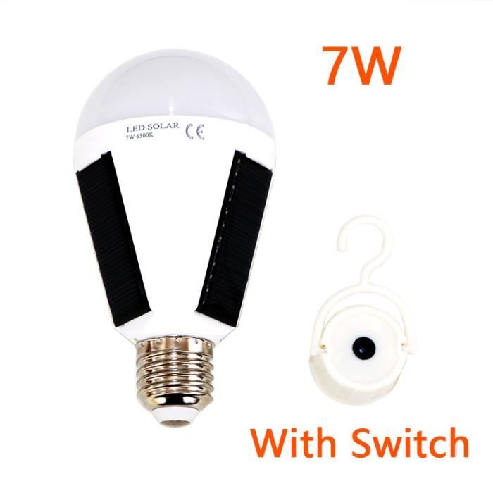 Ampoule LED Rechargeable E27,lampe d'extérieur, d'urgence, pour