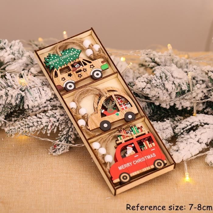 Arbre De Noël Suspendu Pendant Figures De Noël Suspendus