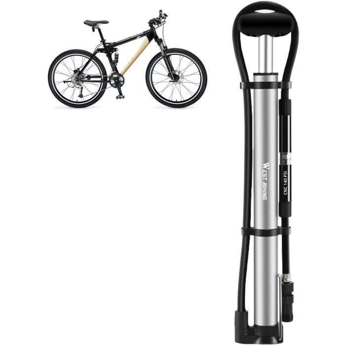 Pompe à vélo FAFEICY - Portable en alliage d'aluminium - Compatible