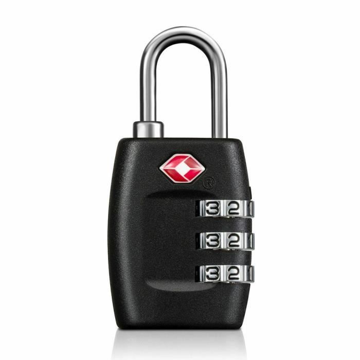Cadenas à Combinaison TSA Sure Lock - Pour Valises Et Sacs