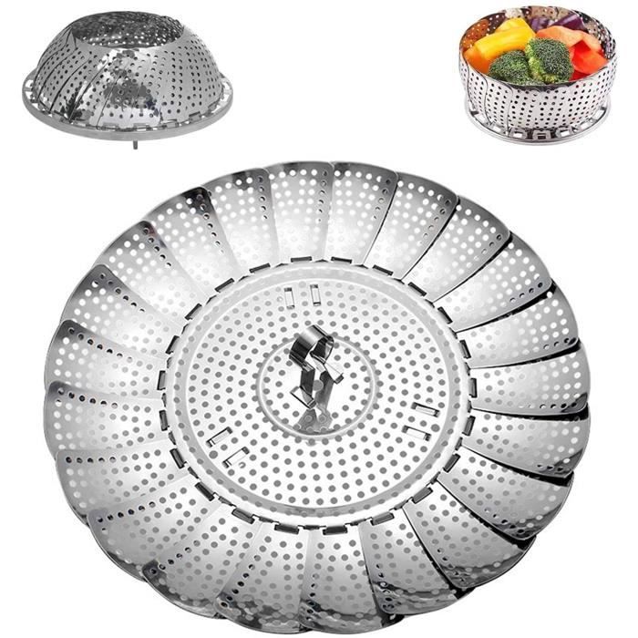 Panier Vapeur Acier Inoxydable 20cm - Insert Pour Autocuiseur Cuiseur à Riz