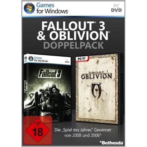 Jeu PC FALLOUT 3 + THE ELDER SCROLLS IV : OBLIVION DOPPELPACK Plateforme: PC Langues des menus: Allemand