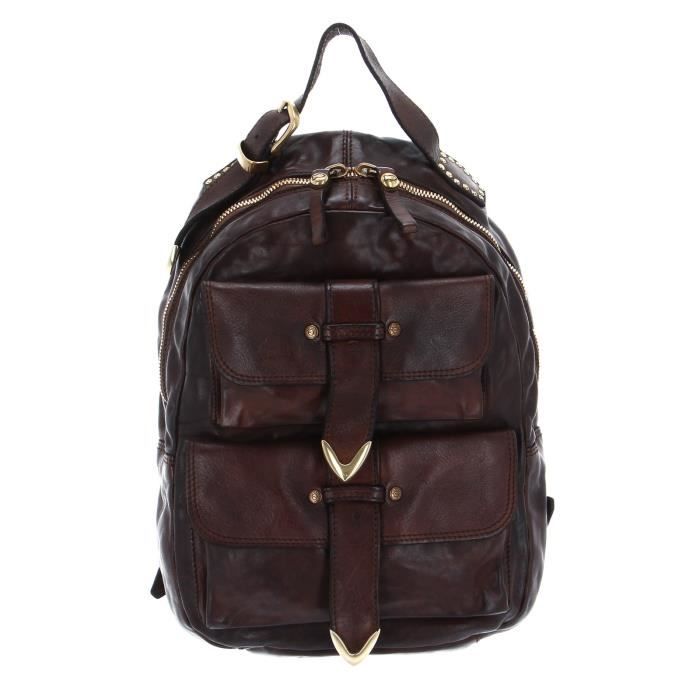 CAMPOMAGGI Backpack Cognac [208823] - sac à dos sac a dos marron