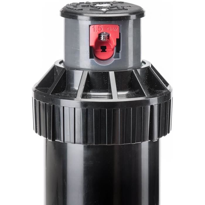 Dramm 15002 Colorstorm Premium Arroseur Oscillant En Métal Avec Buses En Laiton Orange