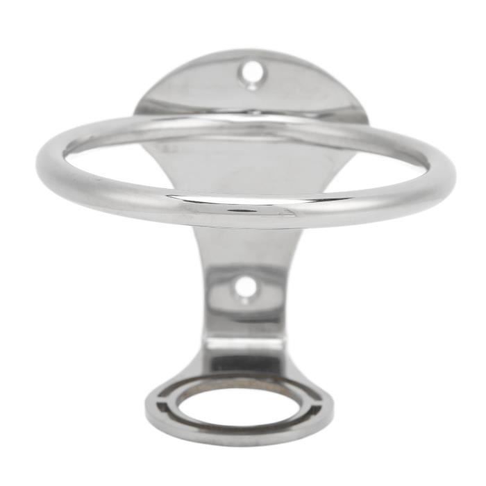 Rangement Véhicule Porte-gobelet Encastré Acier Inoxydable - Bateau, Camping -car, Camion (noir) Porte Gobelet Acier Inox