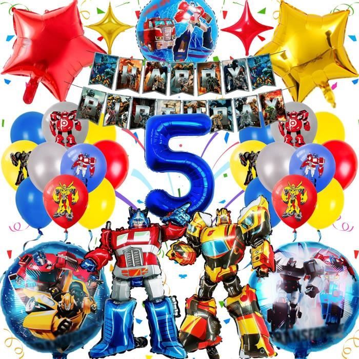 Décoration D'Anniversaire Garçon 9 Chiffres, Bleu 9 Ans Décoration