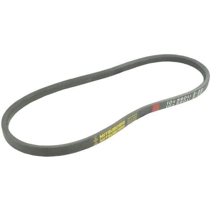 Courroie lisse série Z (section 10x6mm) Longueur ext: 443mm