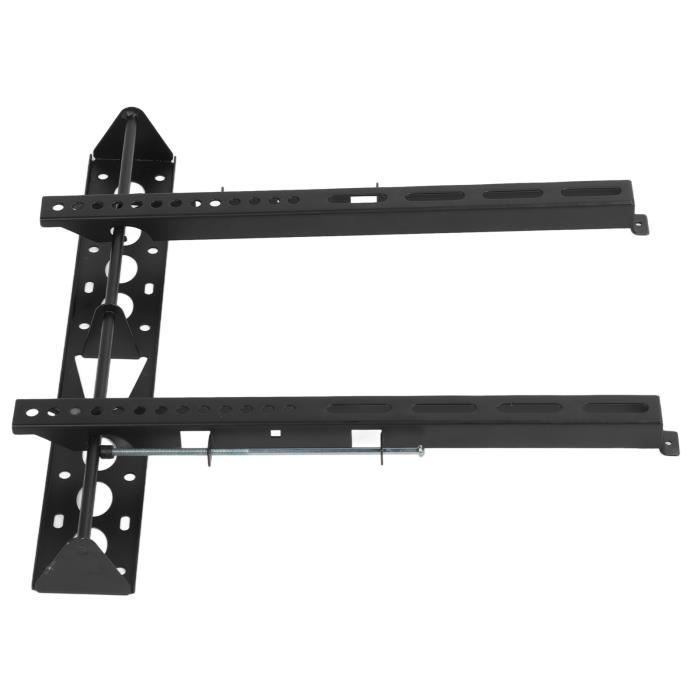 Étagères Supérieures Pour TV/Écran - 2 Pièces - Réglables, Antidérapantes - Pour Routeur, Console, Télécommande