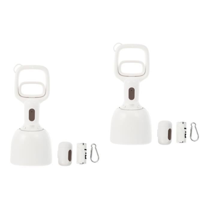 2 Ensembles Cat Poop Scooper Chiot Picky Tool Fourniture de nettoyage