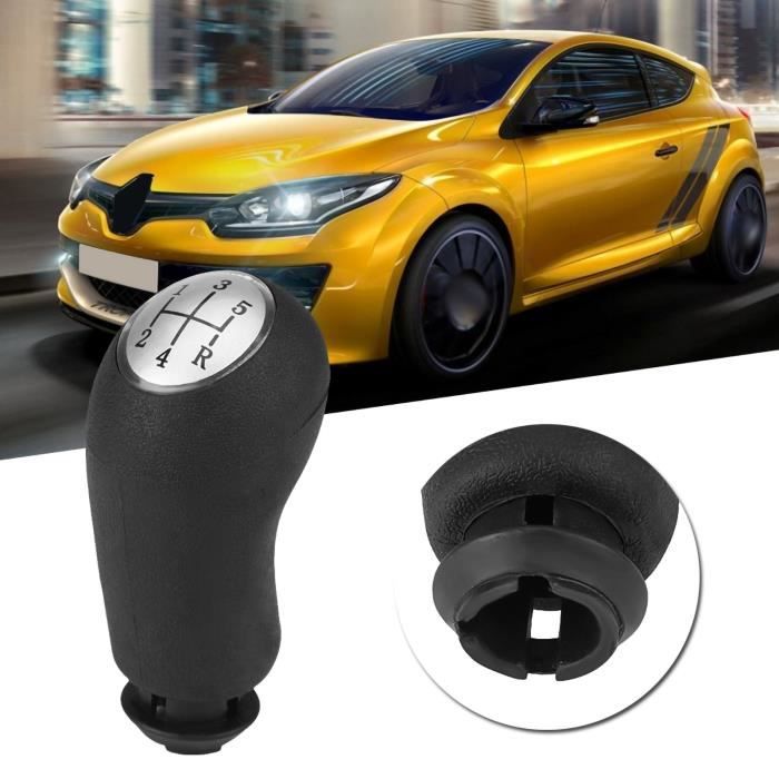 Pommeau De Levier De Vitesse SFONIA 5 Vitesses - Compatible Peugeot 106 206 207 307 308 406 408