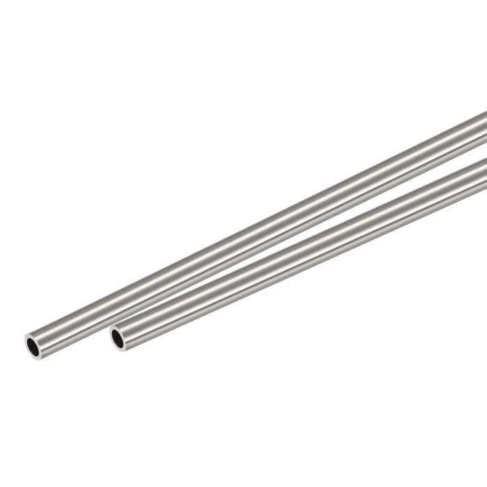 Lot De 10 Barres Rondes En Acier Inoxydable 1mm X 300mm - Pour Bricolage, Modélisme Et Projets Créatifs