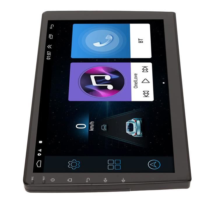 GPS Voiture 9 Pouces ZAMETTER - Écran Tactile 22,9 Cm, Cartes Europe Hors Ligne Mises à Jour à Vie, Pour Camion, Bus, Camping-car, Mode 2D/3D, FM Intégré