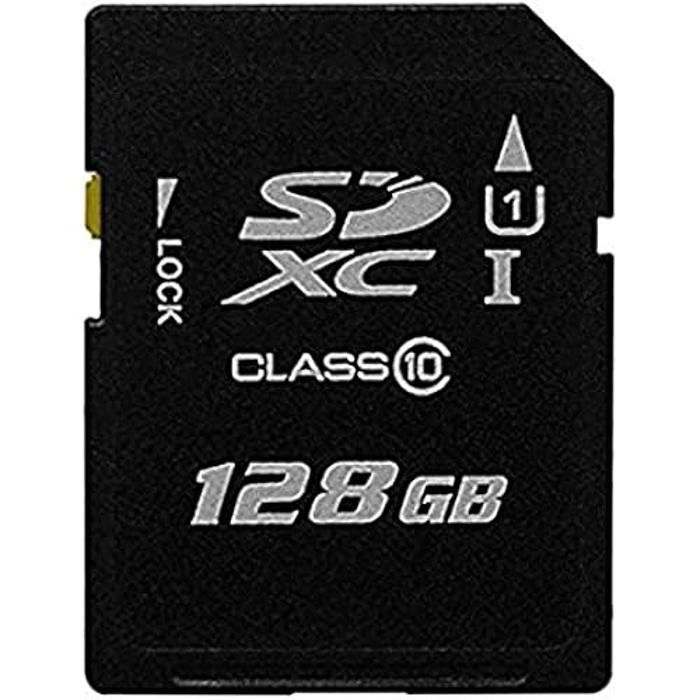 G.Skill Carte mémoire SDXC - 128 Go - Classe 10 - Noir - Haute performance