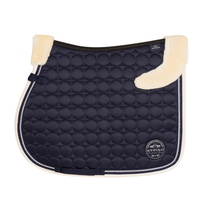 Tapis de selle mixte Black Line Equestro Marron