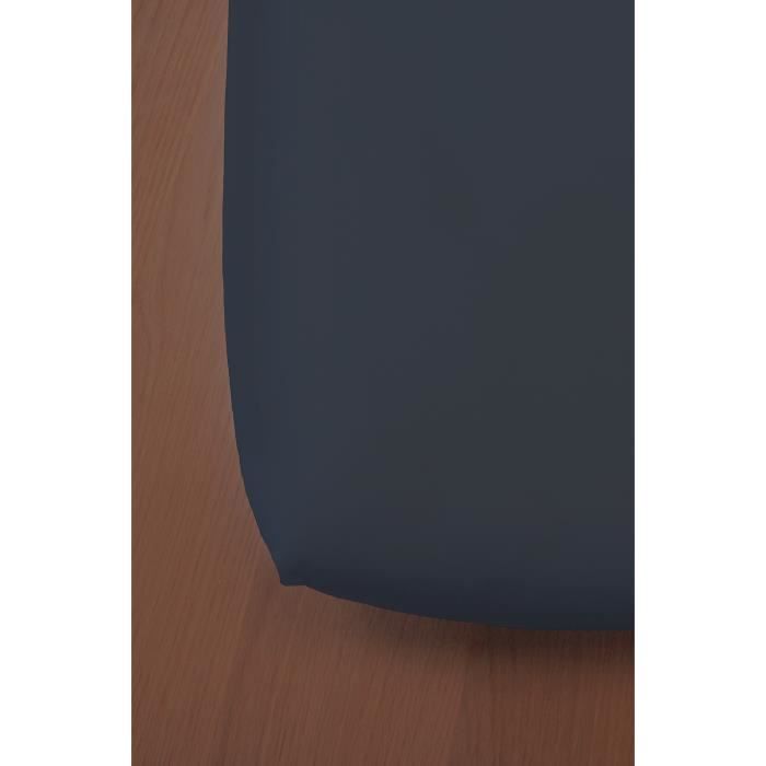 Drap Housse Coton Bio 60x1 Bleu Marine Cdiscount Puericulture Eveil Bebe