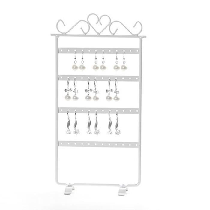 Présentoir Boucles D'oreilles Noir Ruicaifu Porte Boucle D'Oreille, 6Pcs Présentoir Boucle D'Oreille Pour Vitrine Bijouterie Photo