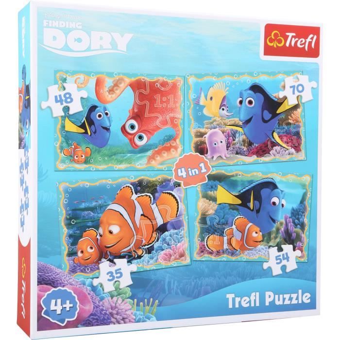 Puzzle Disney Dory 100 Pièces - Pour Enfants 4 Ans Et + - Dimensions 30x20 Cm - Neuf