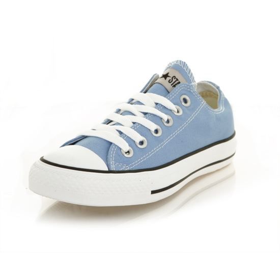 converse all star basse bleu femme