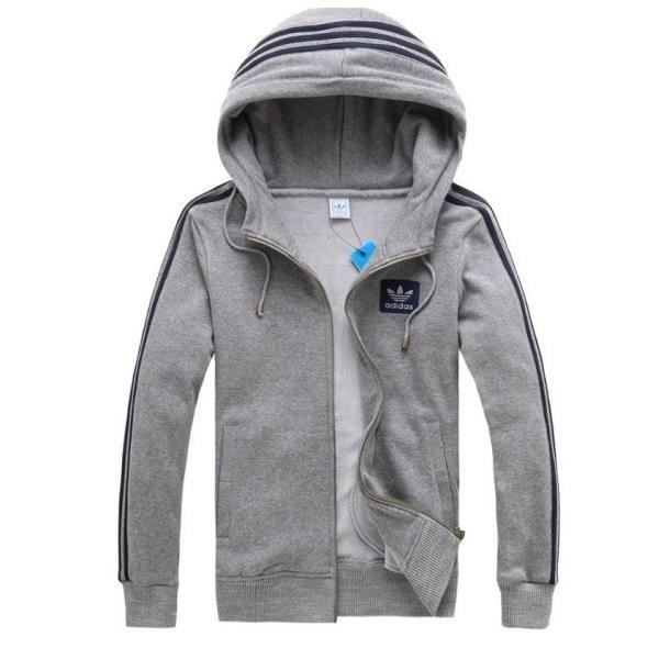 survetement adidas coton gris