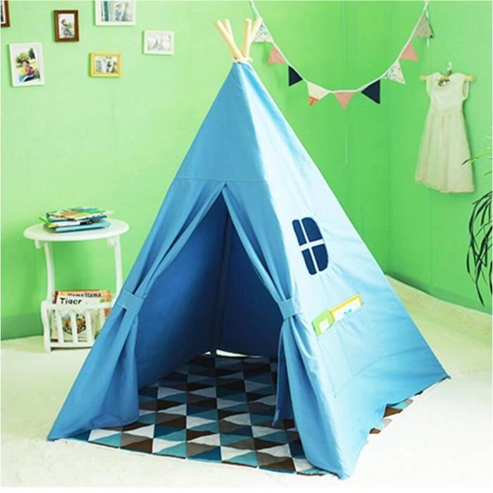 tentes Tente pour enfant 120 cm bleu Achat