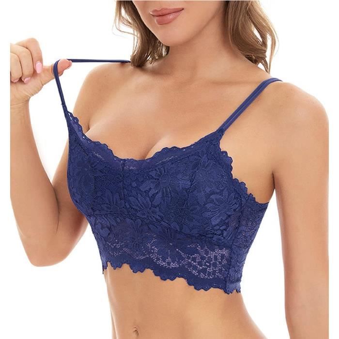 SOUTIEN-GORGE 2023 Mode BrassièRe Soutien Gorge Femme Dentelle  Soutiens-Gorge Bralette en Dentelle Ambre Ambre - Cdiscount Prêt-à-Porter