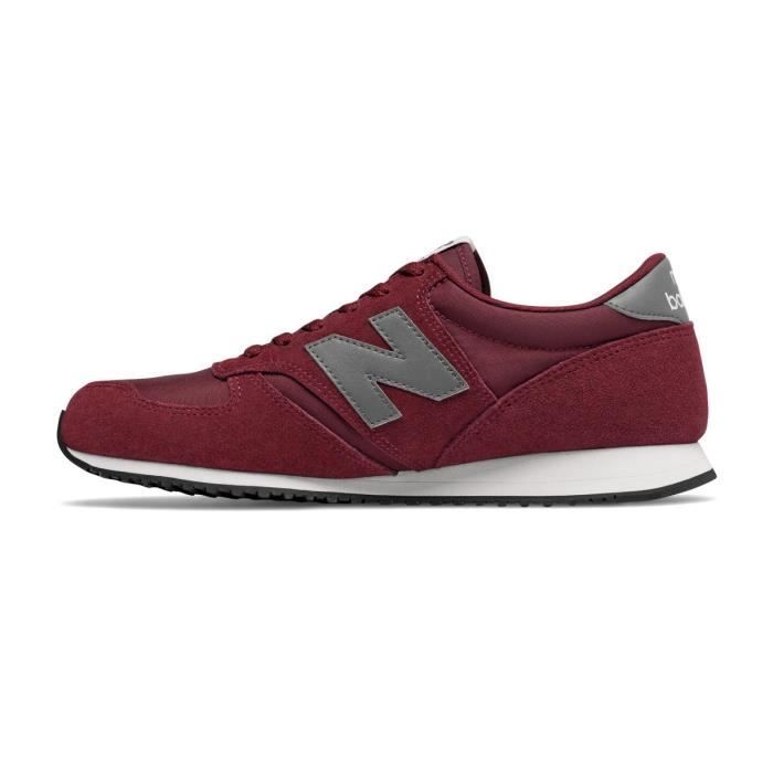 new balance 420 baskets en daim bordeaux