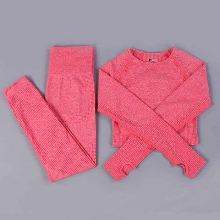 Leggings Brésilien Cândida Mariá Taille M - Rose Néon Imprimé Léopard - Sport