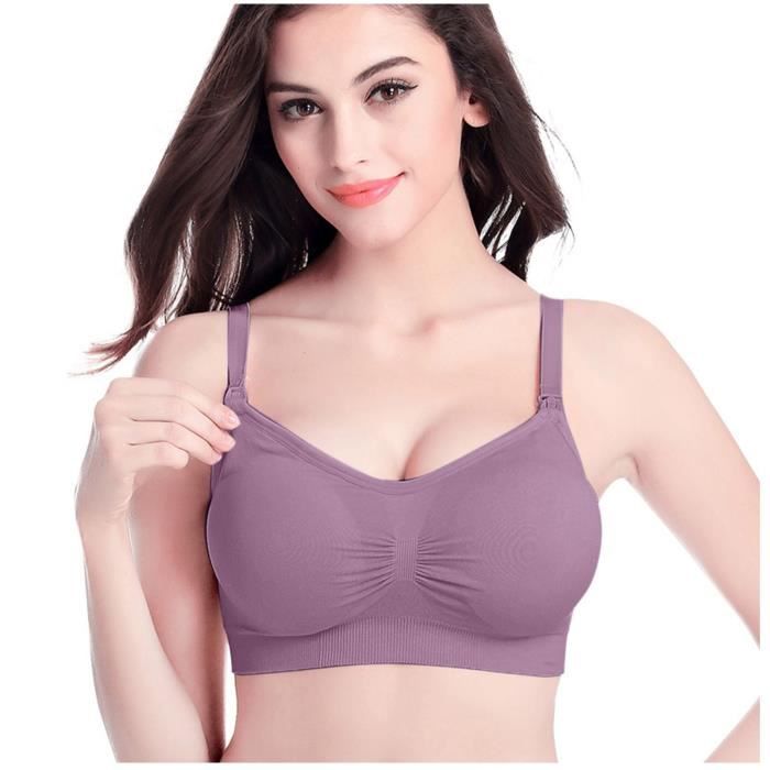 3PCS Soutien-Gorge Allaitement Sans Couture O-WareBaby - Confort Maternité Avec Rallonges Et Fermoir