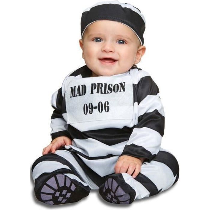 Déguisement De Prisonnier Adulte Orange - Combinaison Halloween - Taille XXL