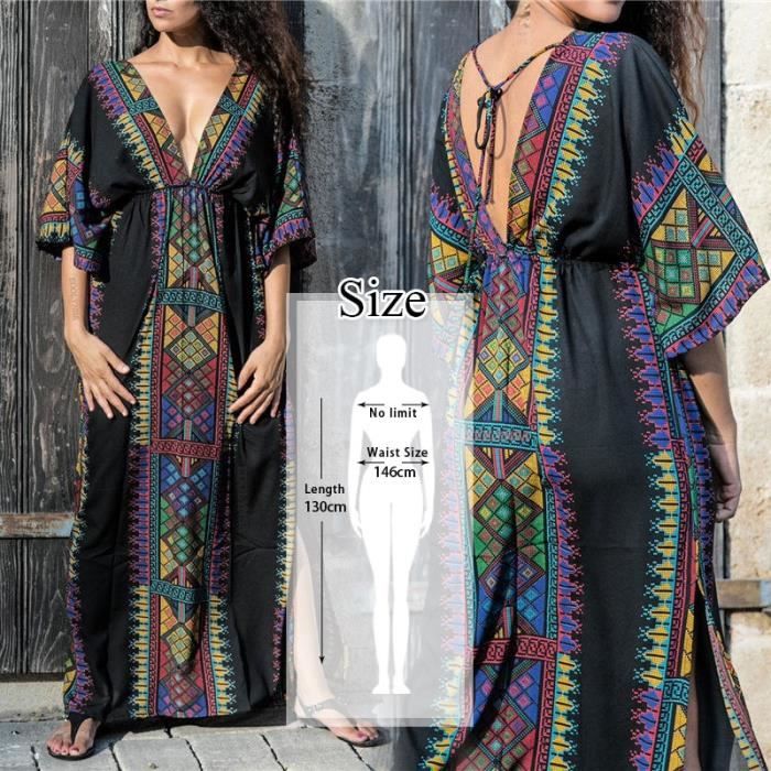 caftan plage femme
