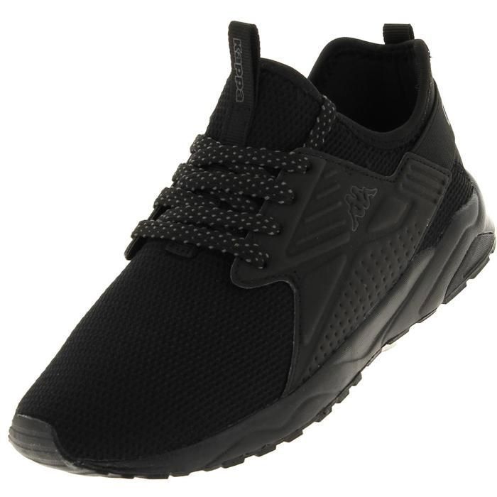 Chaussures running mode San puerto lace jr noir noir - Kappa